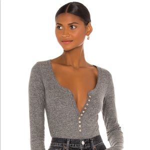 Free People Dylan Thermal Bodysuit XS